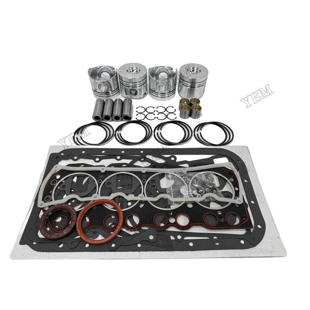 YEM Parts Piston and Rings With Gasket Set for Deutz CA498-12 Diesel Engine Spare Parts For Deutz