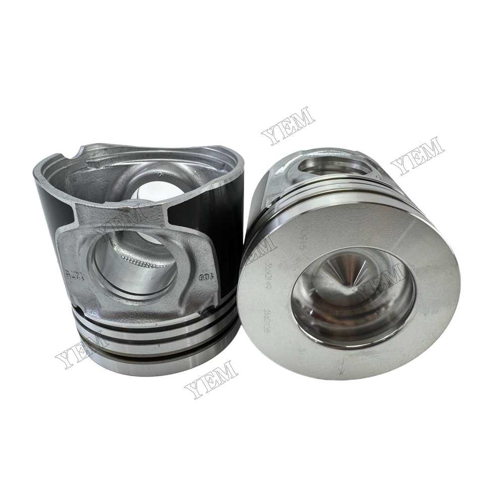 YEM Parts 3660149 T409106 Piston With Pin and Circlip for Perkins 1106A-70T Spare Parts For Perkins
