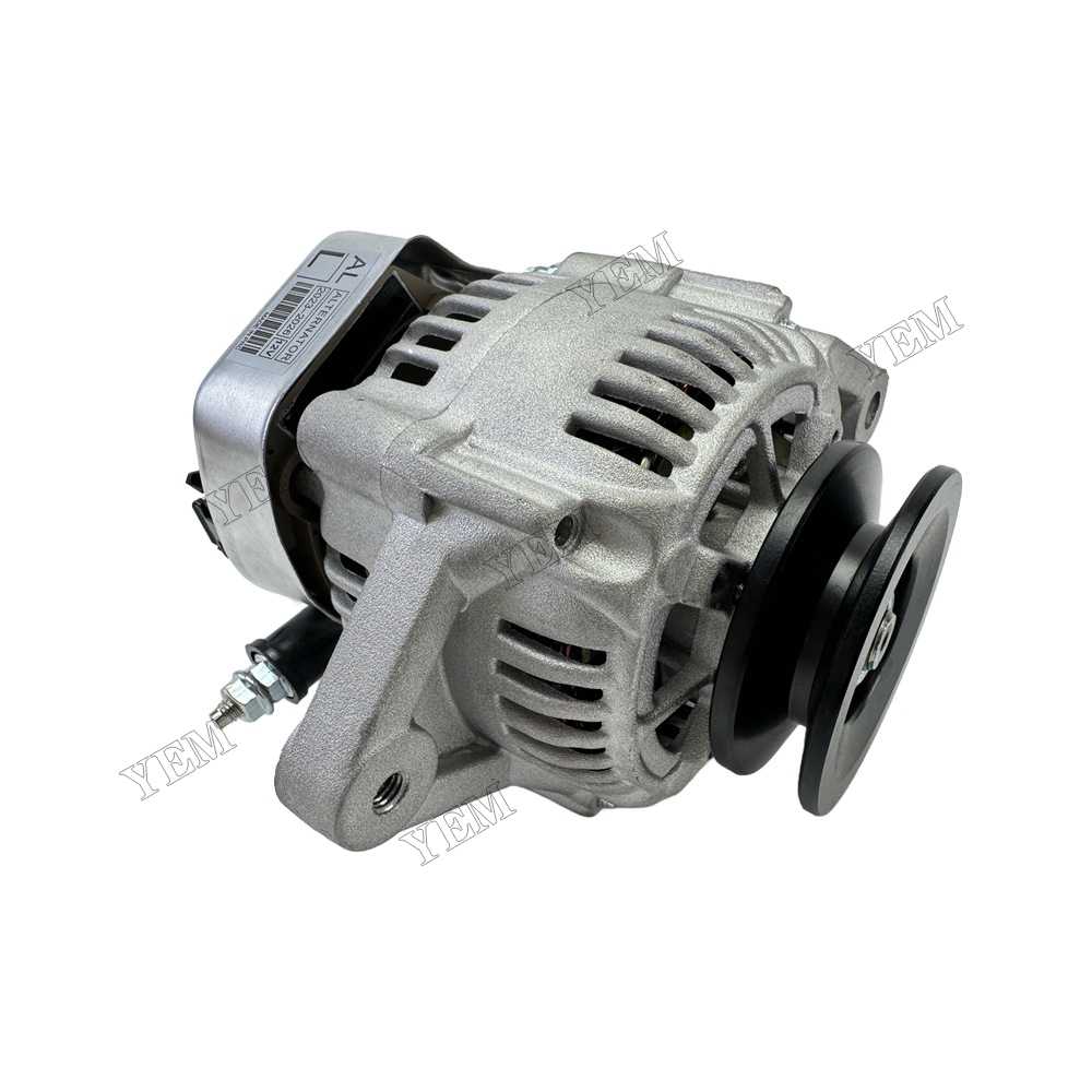 YEM Parts 12V 55A Alternator YM119626-77210 YM119626-77220 for Komatsu Engine 3D88E-7 For Yanmar