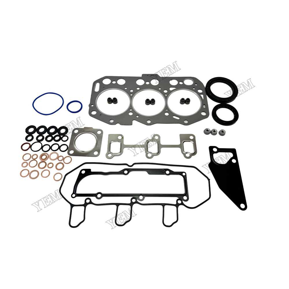 YEM Parts Full Gasket Kit for Yanmar 3TNV80 Diesel Engine Spare Parts