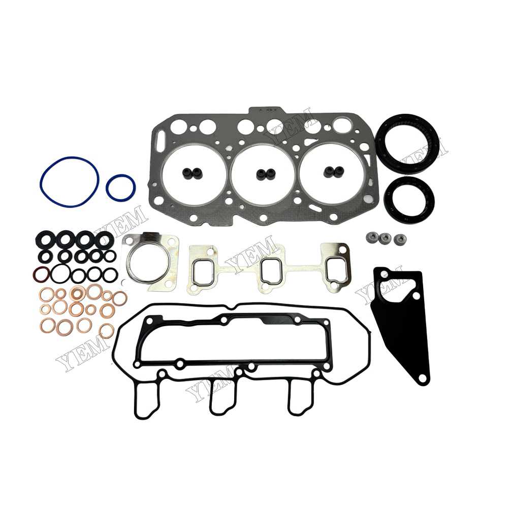 YEM Parts Full Gasket Kit for Yanmar 3TNV80 Diesel Engine Spare Parts For Yanmar
