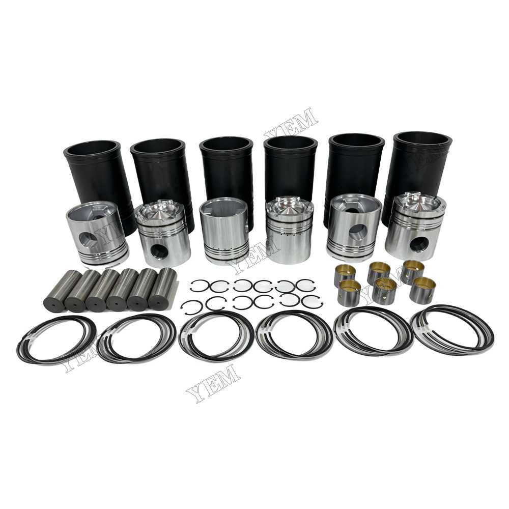 YEM Parts Cylinder Liner Kit for Cummins NHC-250 Diesel Engine Spare Parts For Cummins