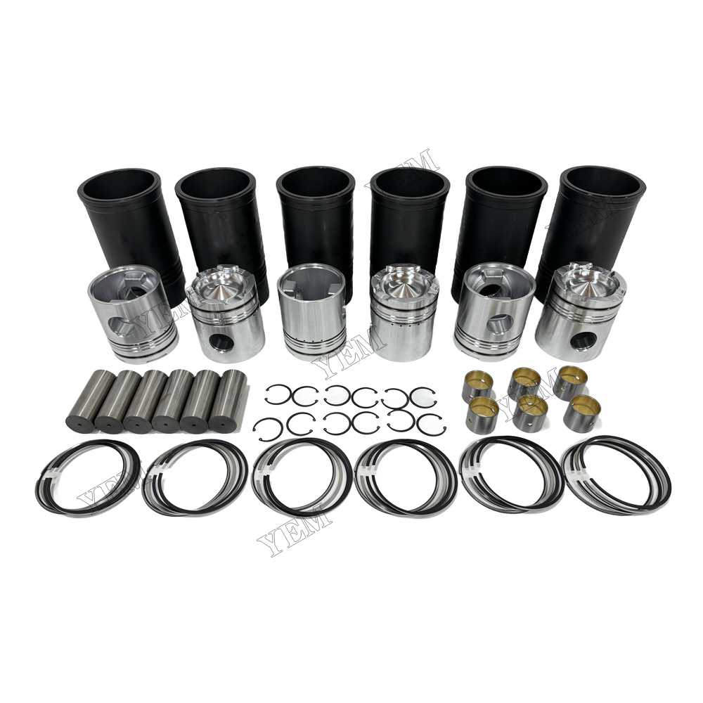 YEM Parts Cylinder Liner Kit for Cummins NHC-250 Diesel Engine Spare Parts For Cummins