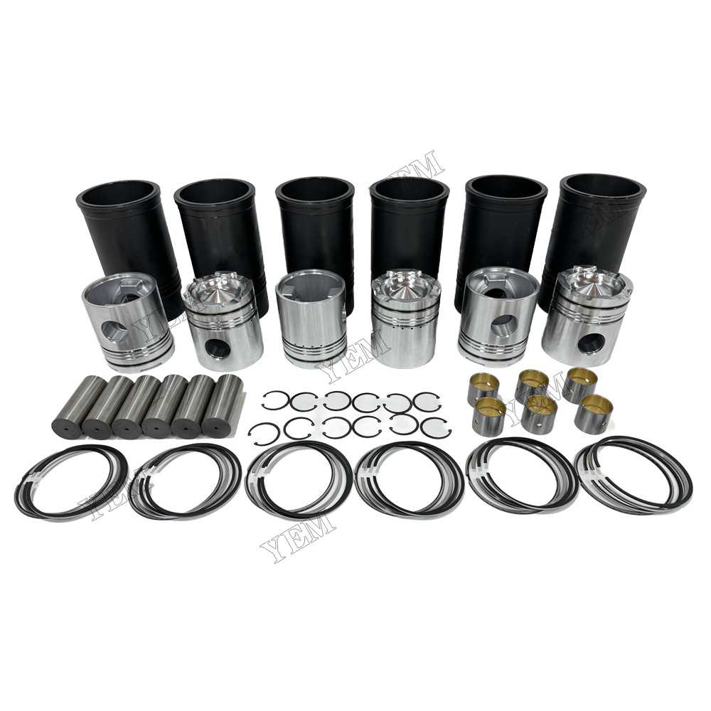 YEM Parts Cylinder Liner Kit for Cummins NHC-250 Diesel Engine Spare Parts For Cummins