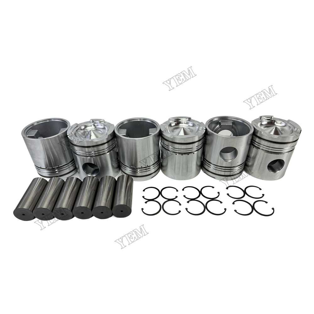 YEM Parts 3048650 Piston With Pin and Circlip for Cummins NHC-250 Spare Parts