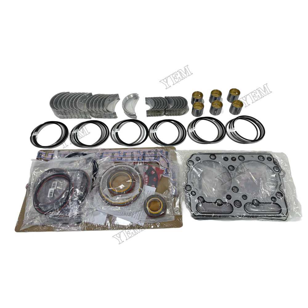 YEM Parts Piston Rings With Gasket Set With Bearing Set for Cummins NHC-250 Spare Parts