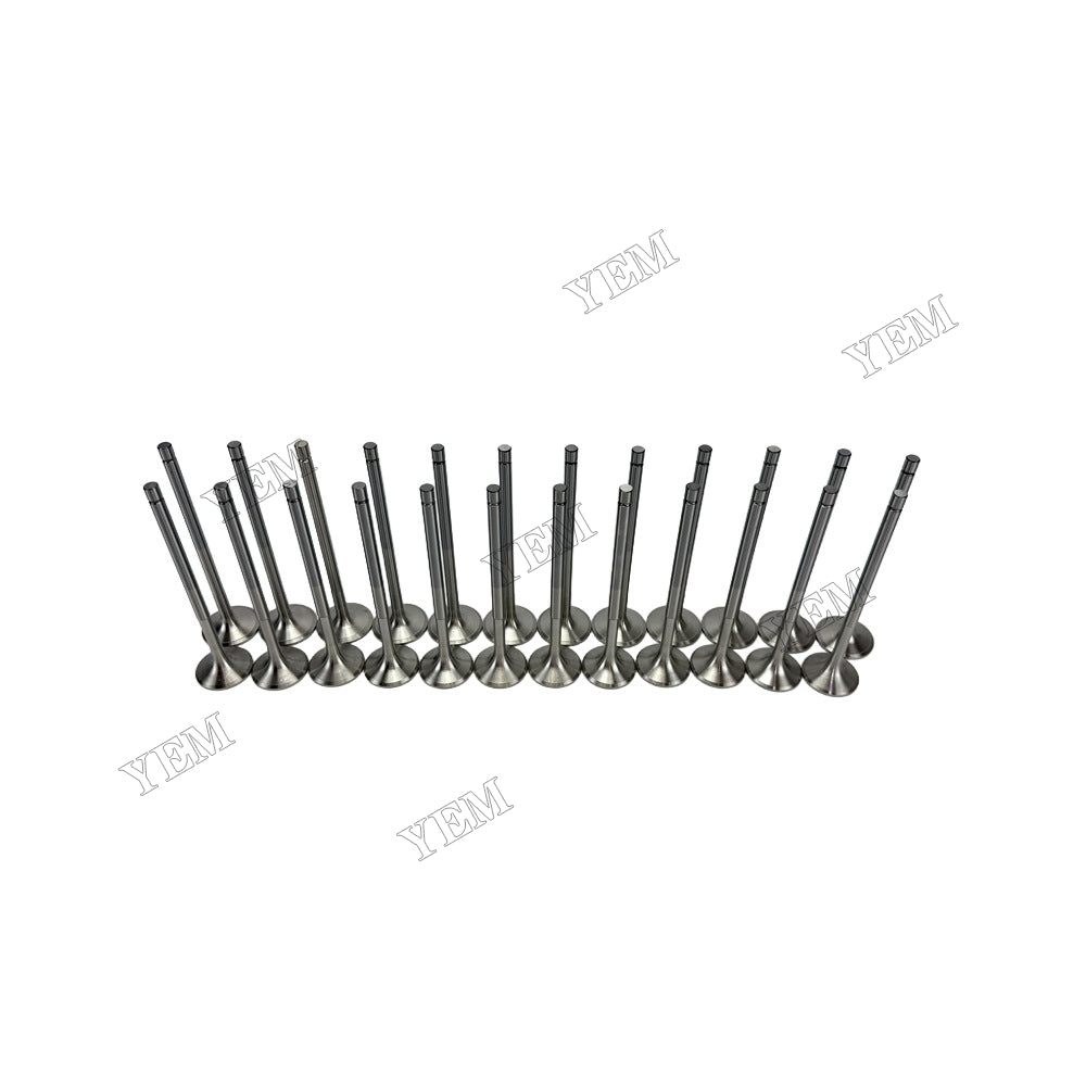YEM Parts Intake and Exhaust Valve for Volvo D16F Diesel Engine Spare Parts