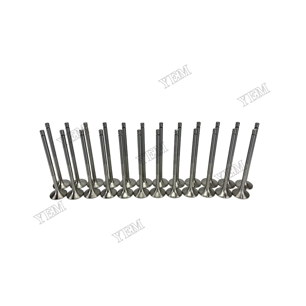 YEM Parts Intake and Exhaust Valve for Volvo D16F Diesel Engine Spare Parts