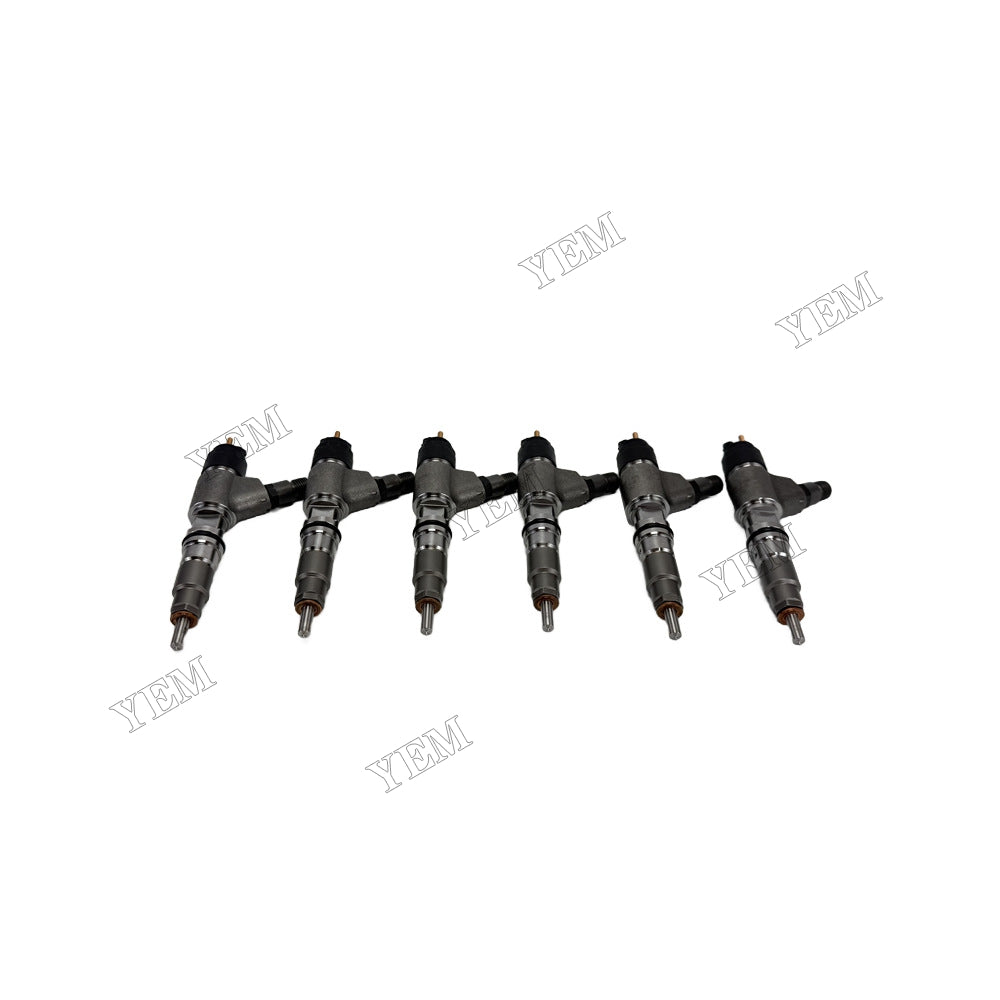 YEM Parts 6 Pcs Fuel Injector 371-3974 for Caterpillar CAT Engine C7.1 Excavator 320 320D