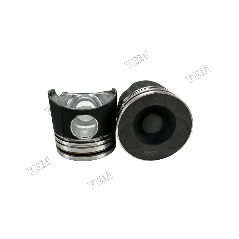 YEM Parts Piston With Pin and Circlip for YUNNEI YN38GBZ2 Diesel Engine Spare Parts For Yunnei Power