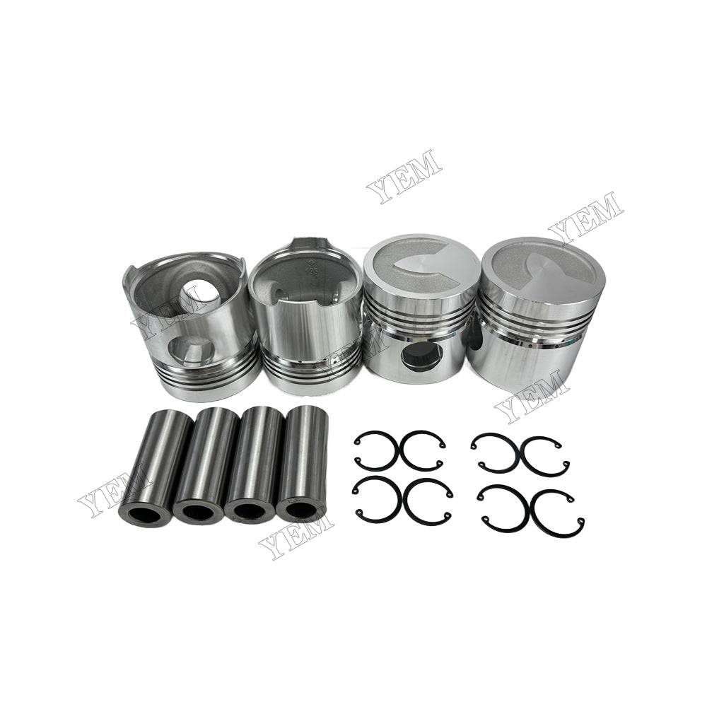 YEM Parts Piston With Pin and Circlip for Weichai 495ZD Diesel Engine Spare Parts