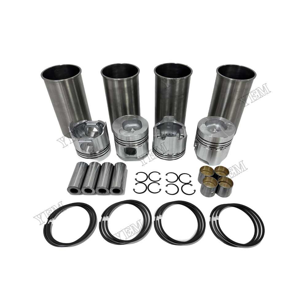 YEM Parts Cylinder Liner Kit for FAWDE 4DX21-53D Diesel Engine Spare Parts For FAWDE