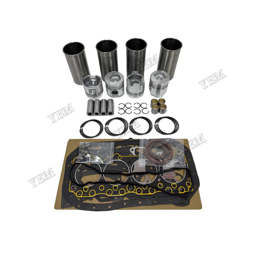 YEM Parts Overhaul Kit With Gasket Set for FAWDE 4DX21-53D Diesel Engine Spare Parts For FAWDE