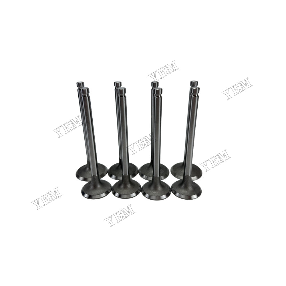 YEM Parts Intake and Exhaust Valve for FAWDE 4DX21-53D Diesel Engine Spare Parts For FAWDE