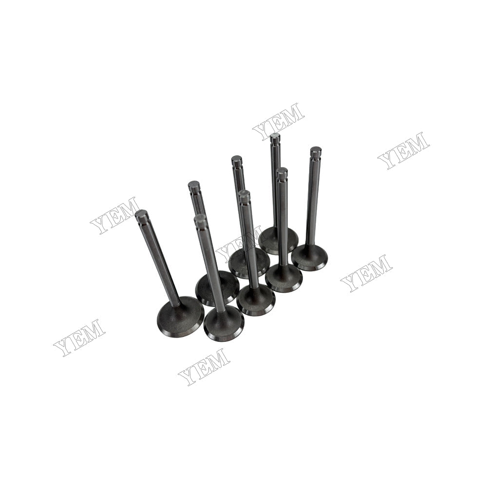 YEM Parts Intake and Exhaust Valve for FAWDE 4DX21-53D Diesel Engine Spare Parts For FAWDE