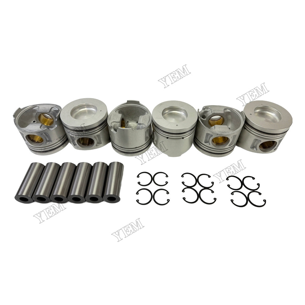 YEM Parts Piston + Pin for Hino J08C Diesel Engine Spare Parts