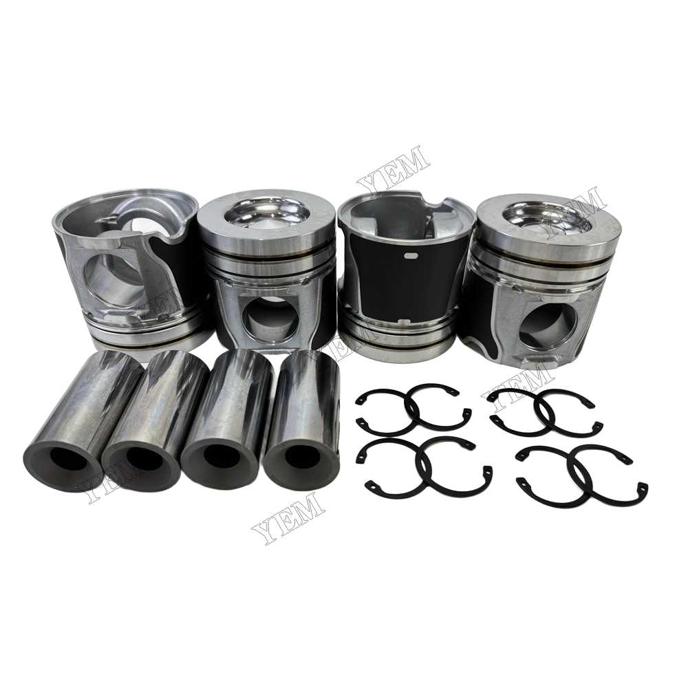 YEM Parts Piston Kit 04910691 for Deutz Engine TCD4L20134V TCD6L20134V For Deutz