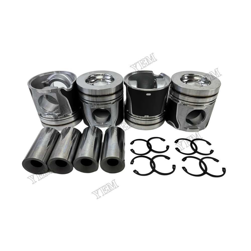 YEM Parts Piston Kit 04910691 for Deutz Engine TCD4L20134V TCD6L20134V For Deutz
