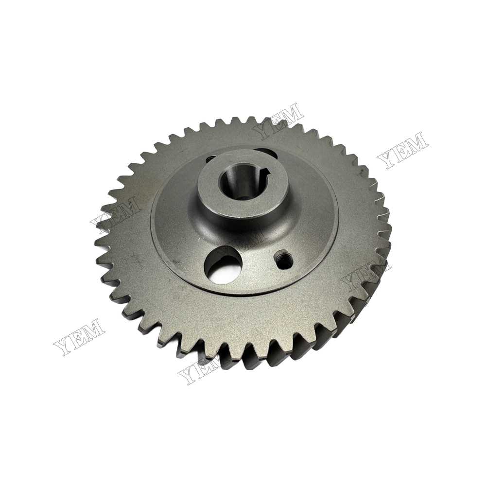 YEM Parts 6156-71-3230 Shaft Idle Gear for Komatsu 6D125 Diesel Engine Spare Parts For Komatsu