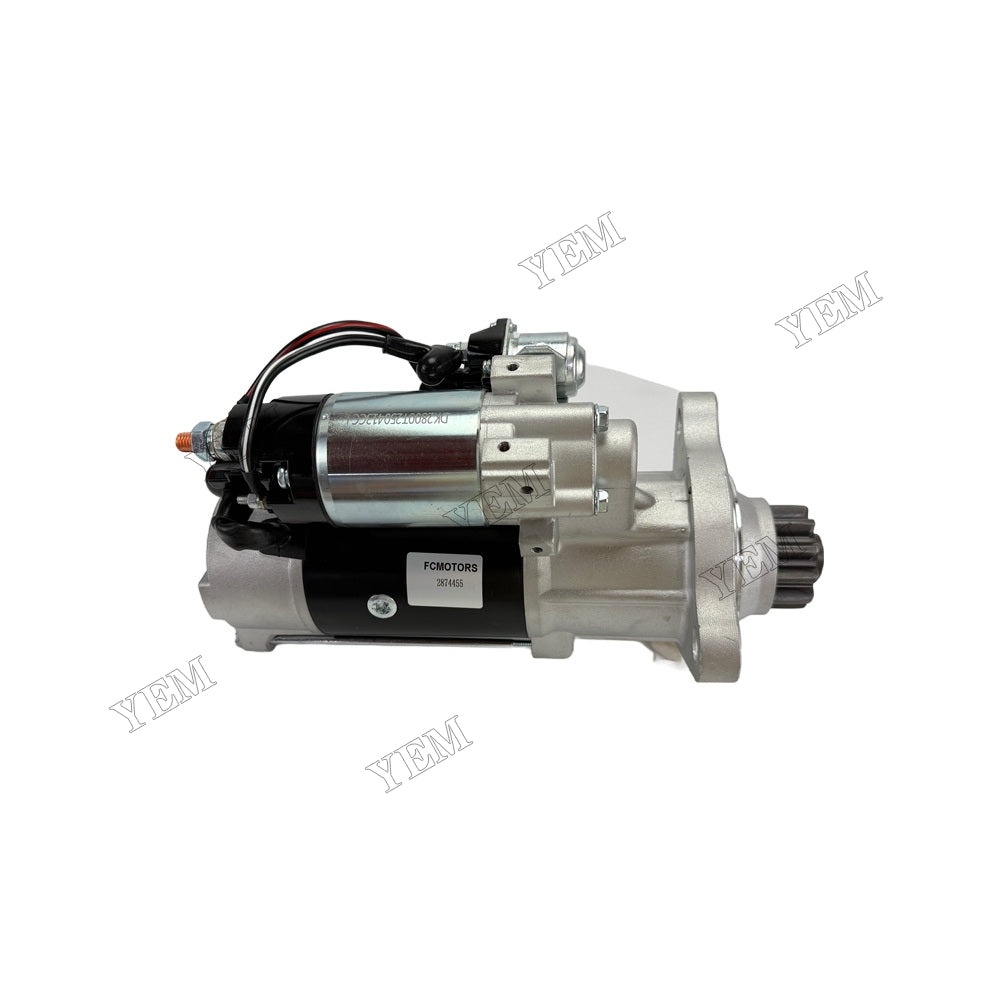 YEM Parts 2874455 Starter Motor for Cummins ISZ13 Diesel Engine Spare Parts For Cummins