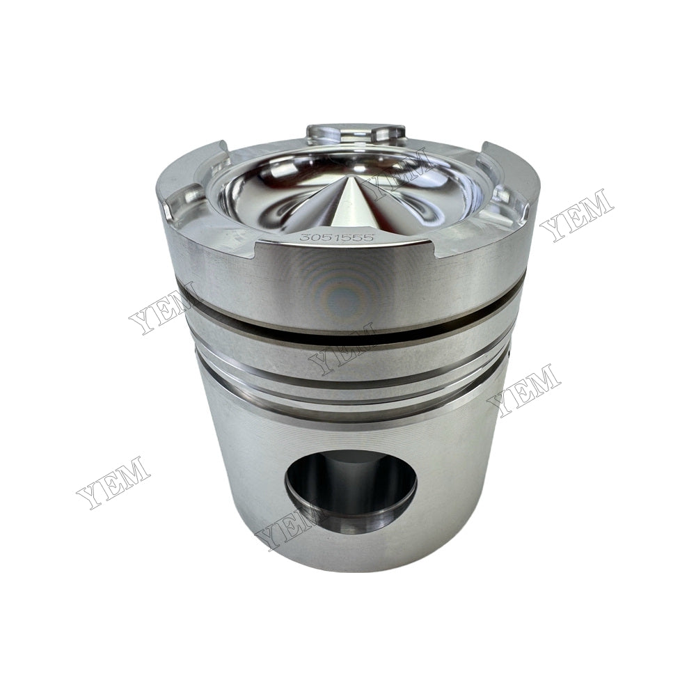 YEM Parts 3051555 3095738 Piston + Pin for Cummins NT855 Diesel Engine Spare Parts For Cummins