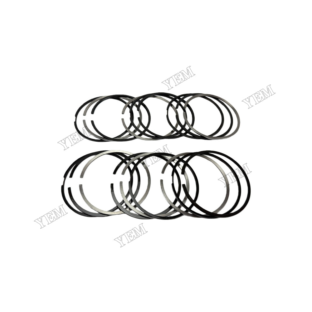 YEM Parts Piston Rings Set +0.5mm for Cummins QSB6.7+0.5 Diesel Engine Spare Parts