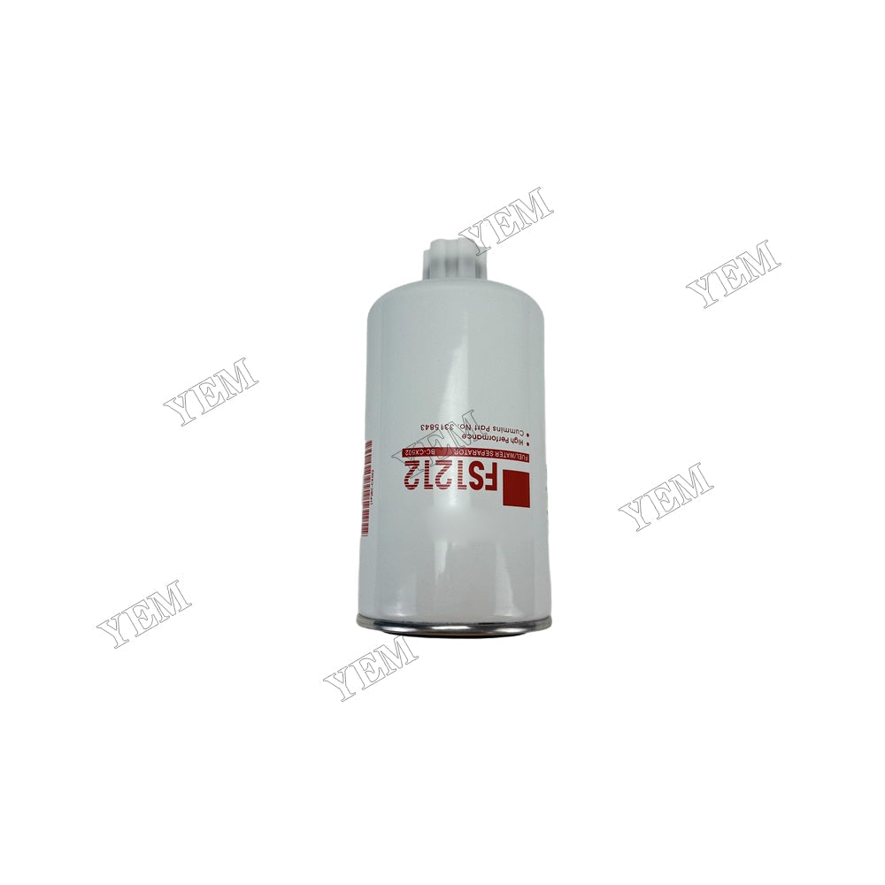YEM Parts 400504-00218 Fuel Filter Element for Doosan Diesel Engine Spare Parts For Doosan