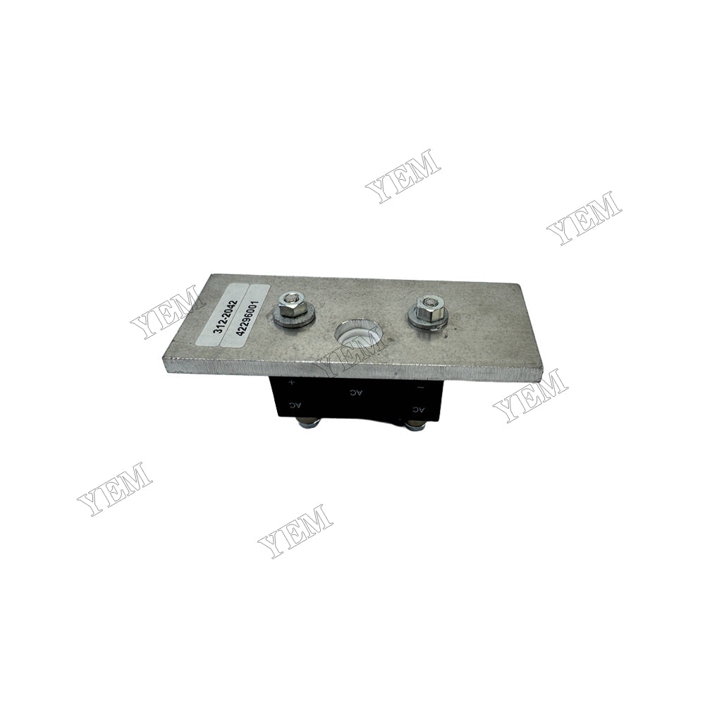 YEM Parts 312-2042 3122042 Oil Cooler Assembly for Caterpillar Replacement Engine For Caterpillar