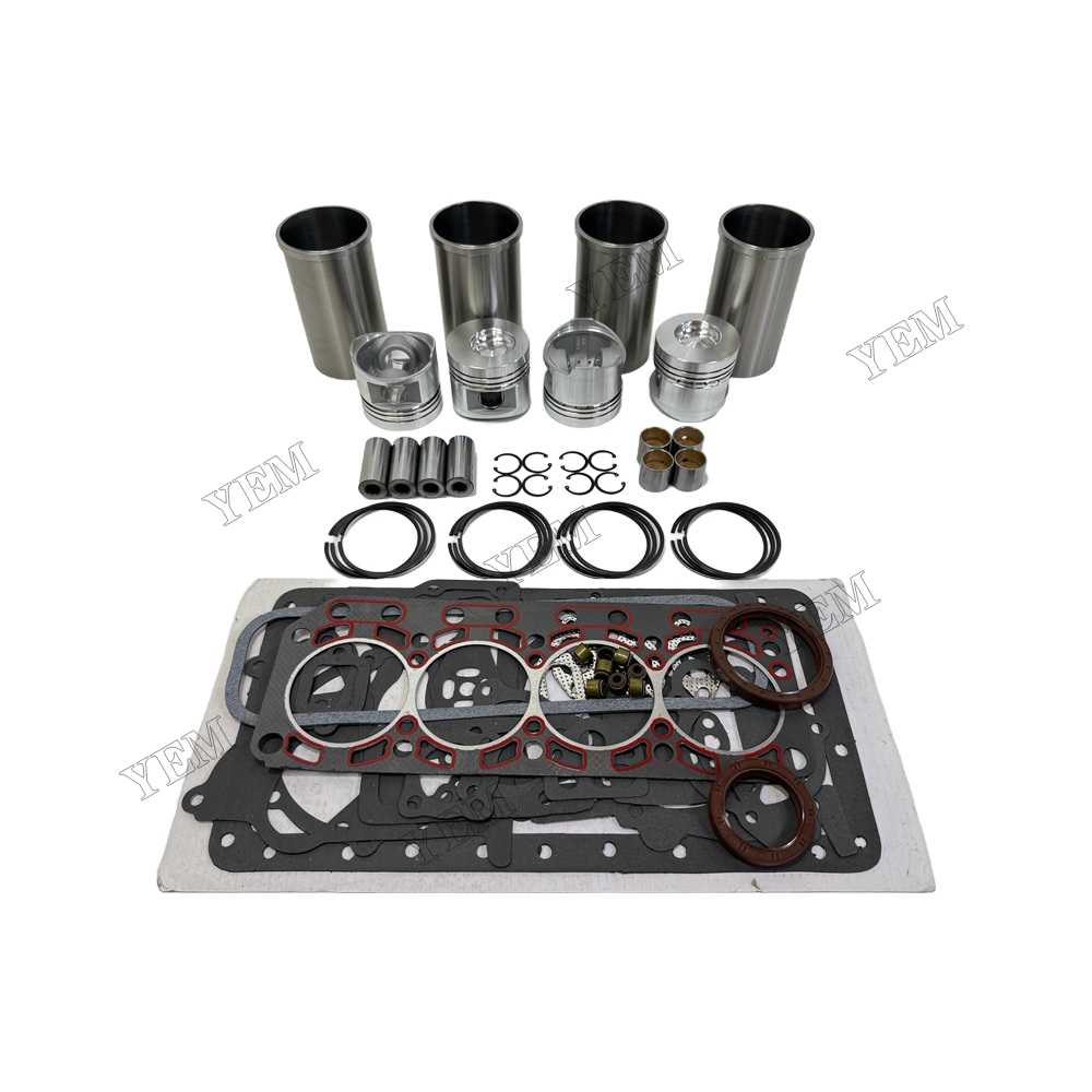 YEM Parts Overhaul Kit With Gasket Set for YANGDONG YND490D Diesel Engine Spare Parts For YANGDONG