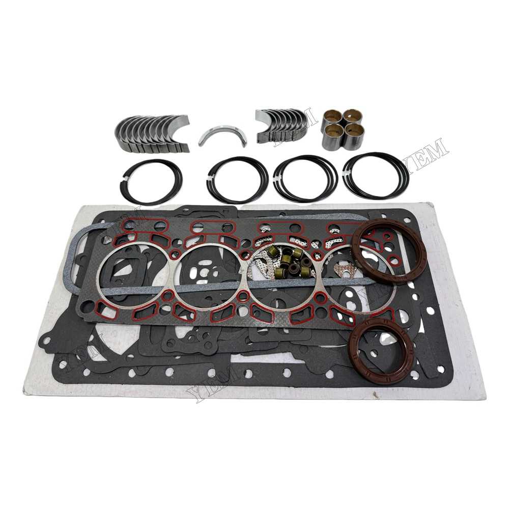YEM Parts Piston Ring + Overhaul Gasket Kit + Main for YANGDONG YND490D Spare Parts For YANGDONG