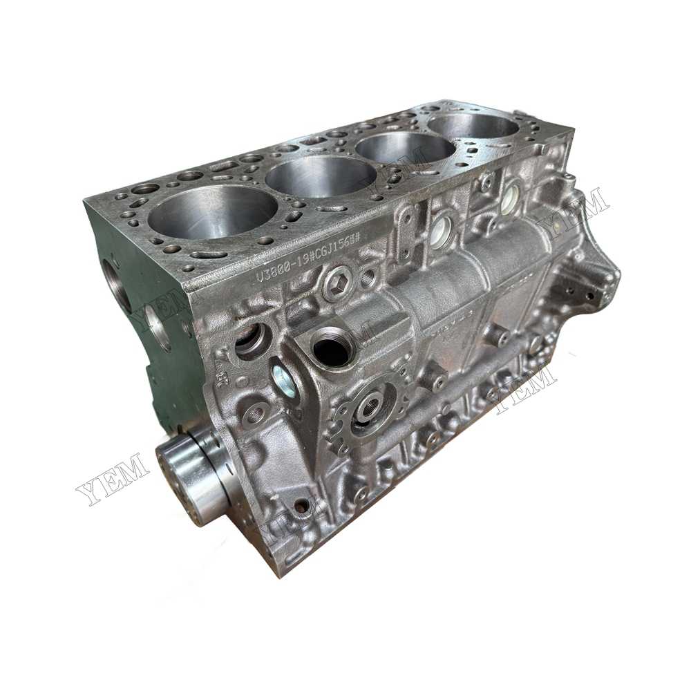 YEM Parts Cylinder Block for Kubota V3800 Diesel Engine Parts For Kubota
