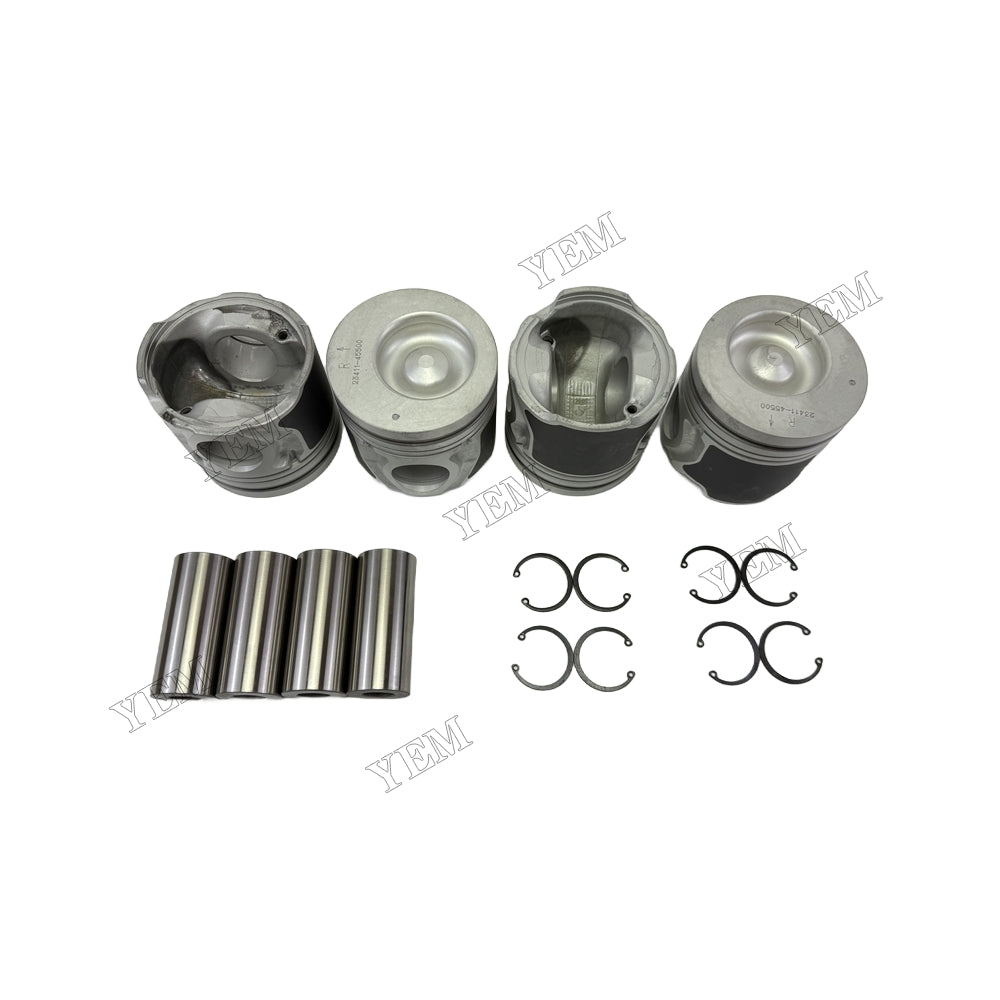 YEM Parts Cylinder Kit Piston 23411-45500 Fits For Hyundai D4DD