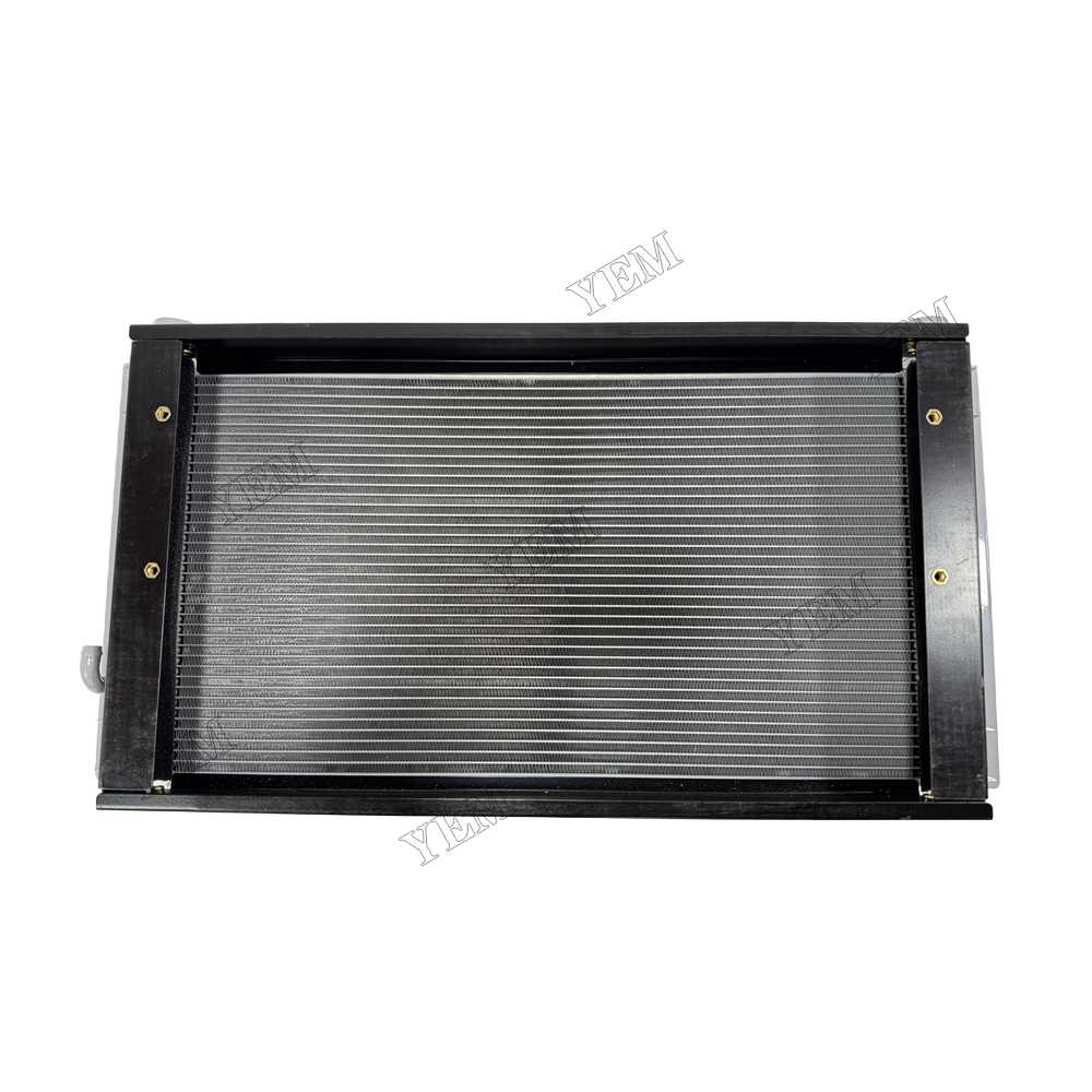 YEM Parts 3 Row Water Tank Radiator 6737650 for Bobcat Loader A300 S220 S250 S300 S330