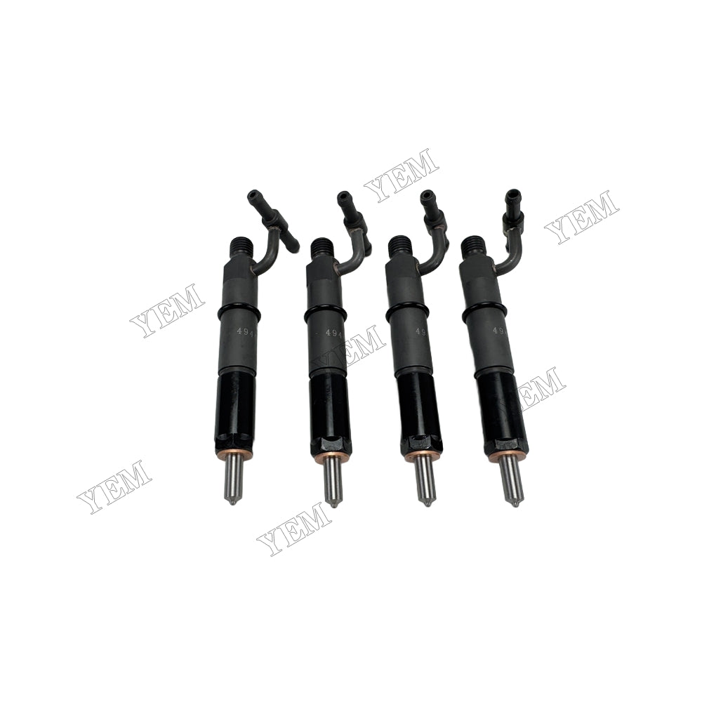 YEM Parts 4 PCS Fuel Injector 4955572 4944482 4089877 for Cummins Engine B3.3