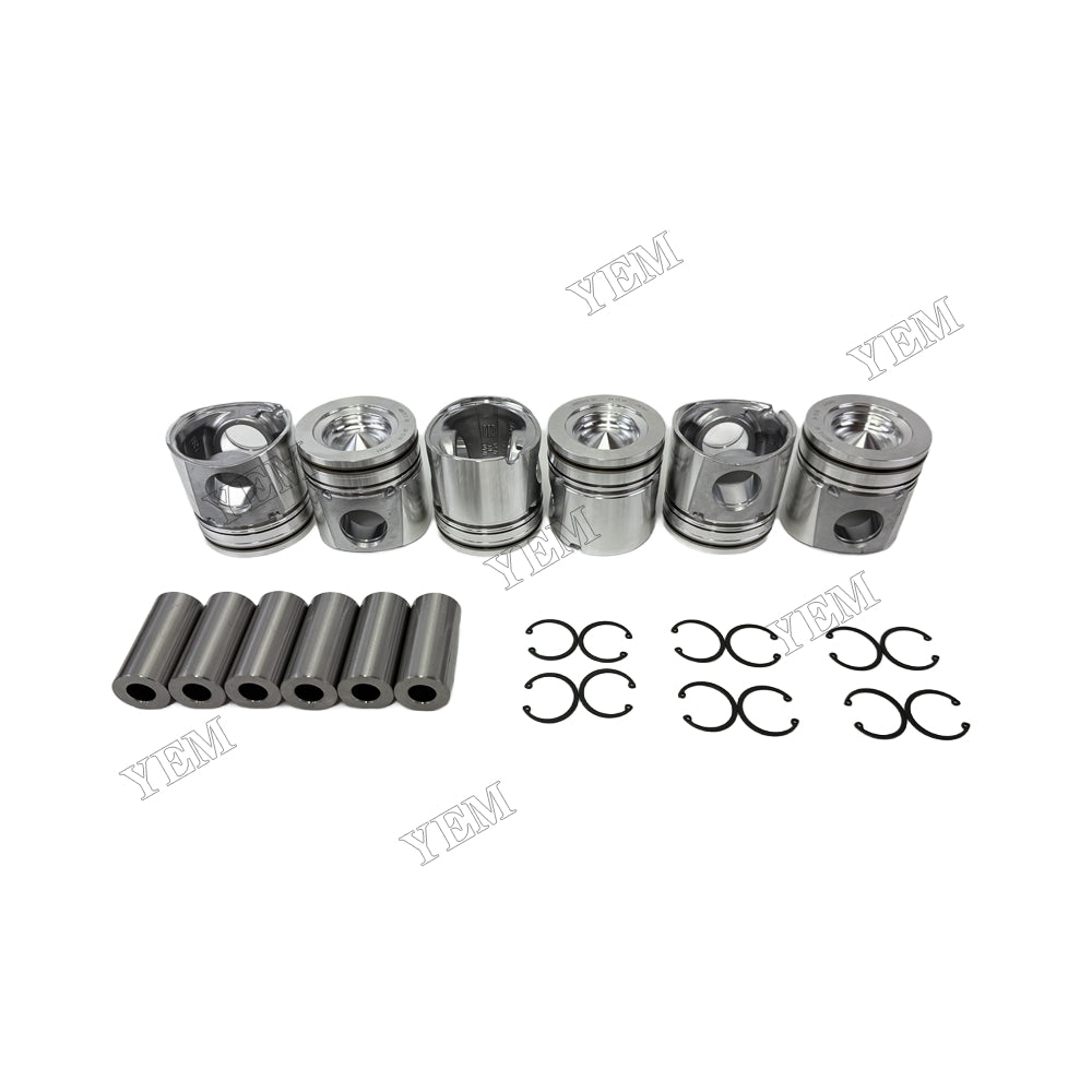 YEM Parts 3965497 Piston + Pin for Cummins QSB5.9 Diesel Engine Spare Parts