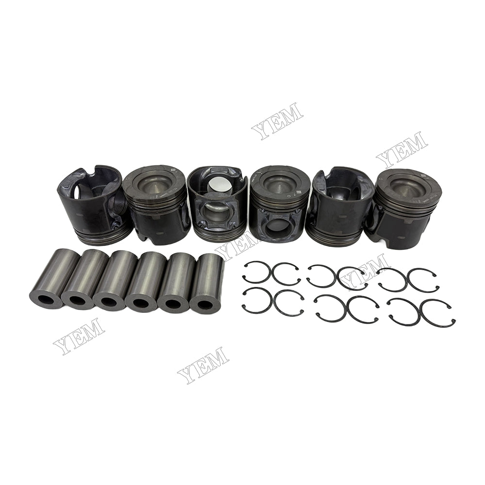 YEM Parts 5486204 Piston + Pin for Cummins QSG12 Diesel Engine Spare Parts