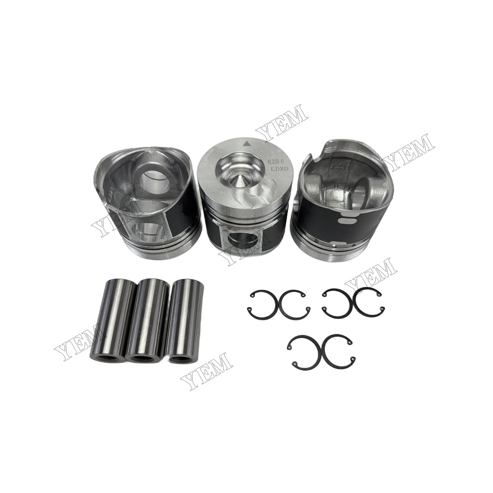 YEM Parts L810206626B Piston + Pin for Laid LL385BT Diesel Engine Spare Parts