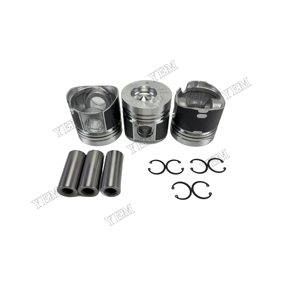 YEM Parts L810206626B Piston + Pin for Laid LL385BT Diesel Engine Spare Parts For Laid