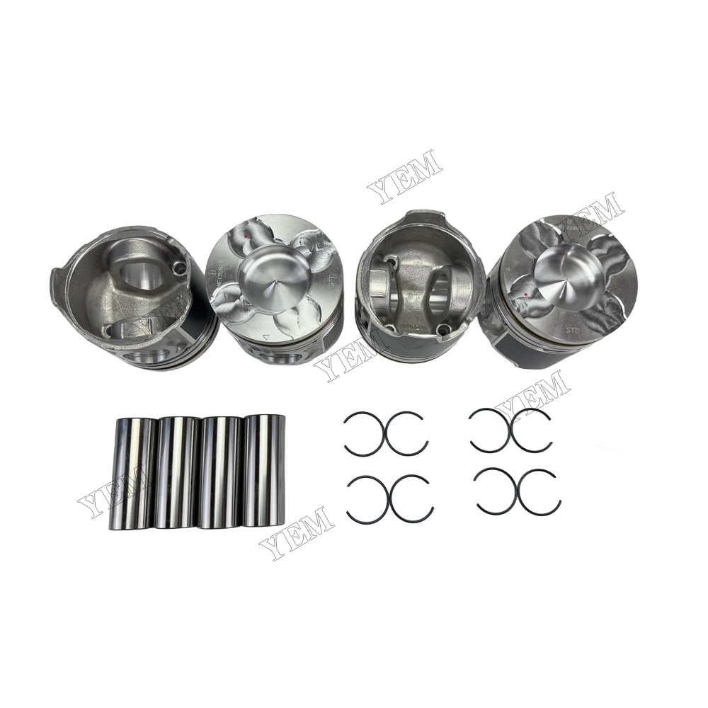 YEM Parts Piston + Pin for Mitsubishi 4M42 Diesel Engine Spare Parts For Mitsubishi