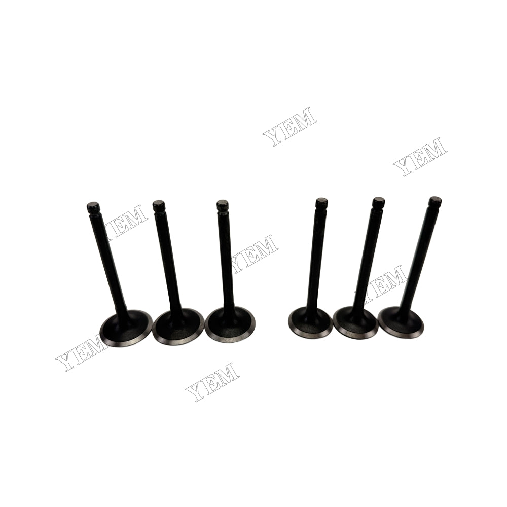 YEM Parts Intake & Exhaust Valves for Yanmar 3TNV74 Diesel Engine Spare Parts