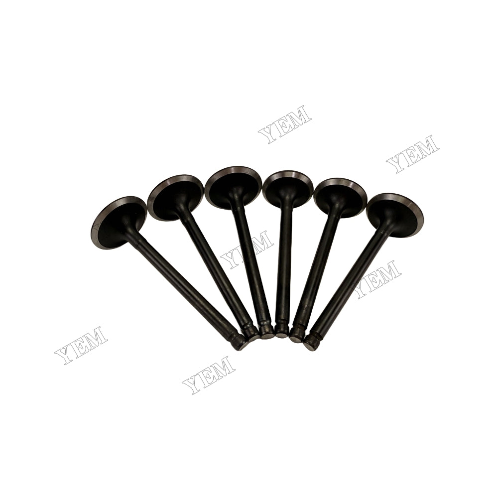 YEM Parts Intake & Exhaust Valves for Yanmar 3TNV74 Diesel Engine Spare Parts