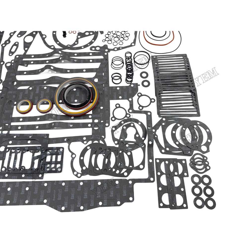 YEM Parts Fits Cummins Engine KTA50 K50 Lower Gasket Kit 3804300 Replacement New For Cummins