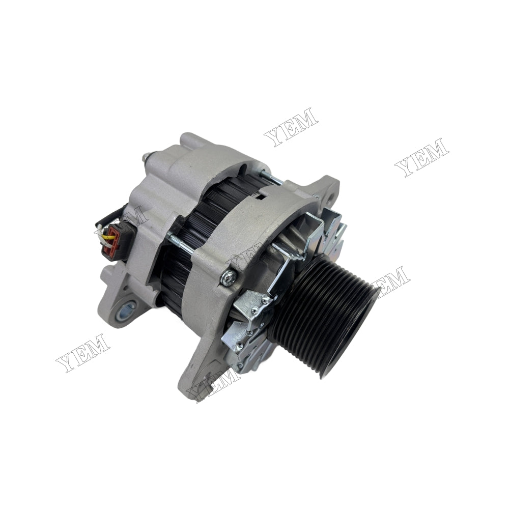 YEM Parts 24V 50A Alternator 212-8561 2128561 Fits for Caterpillar CAT Engine 3066 C6.4 For Caterpillar