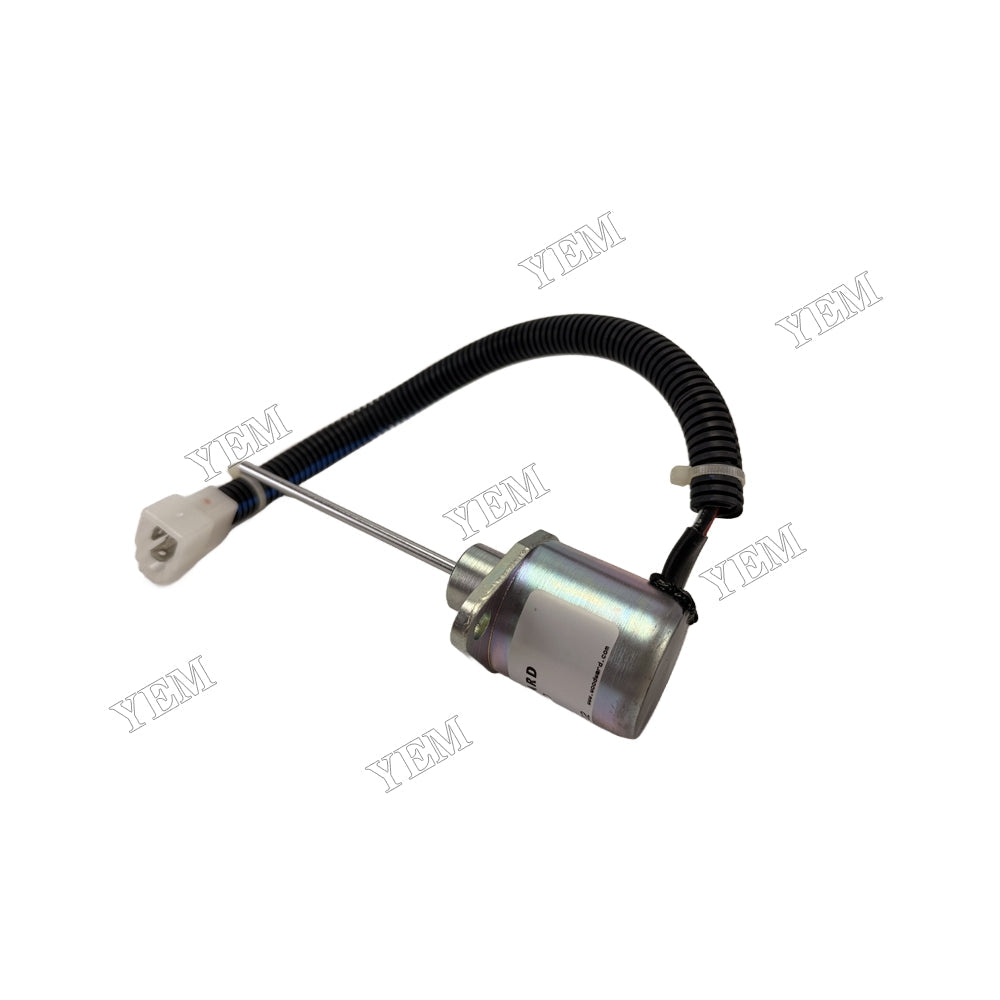 YEM Parts 12V Stop Solenoid 17490-60010 SA-4310-12 for Kubota Engine D1703 Tractor L3408 For Kubota