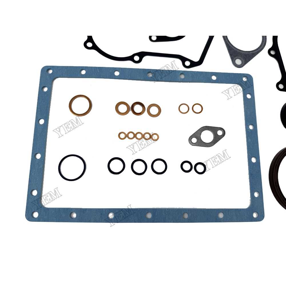 YEM Parts D1005 Full Gasket kit 1623699352 for Kubota Tractor B2100 B7500 B7510 B2320 For Kubota