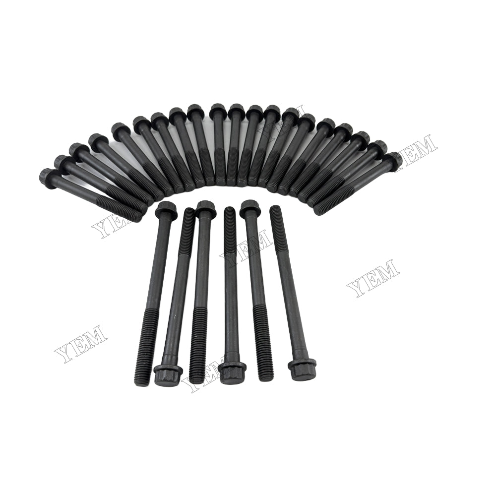 YEM Parts ME011016 ME011015 Cylinder Head Bolt for Mitsubishi 6D34 Spare Parts For Mitsubishi