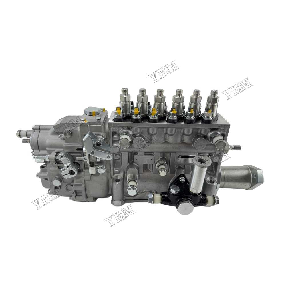 YEM Parts 106675-4370 Fuel Injection Pump for Komatsu Diesel Engine Spare Parts