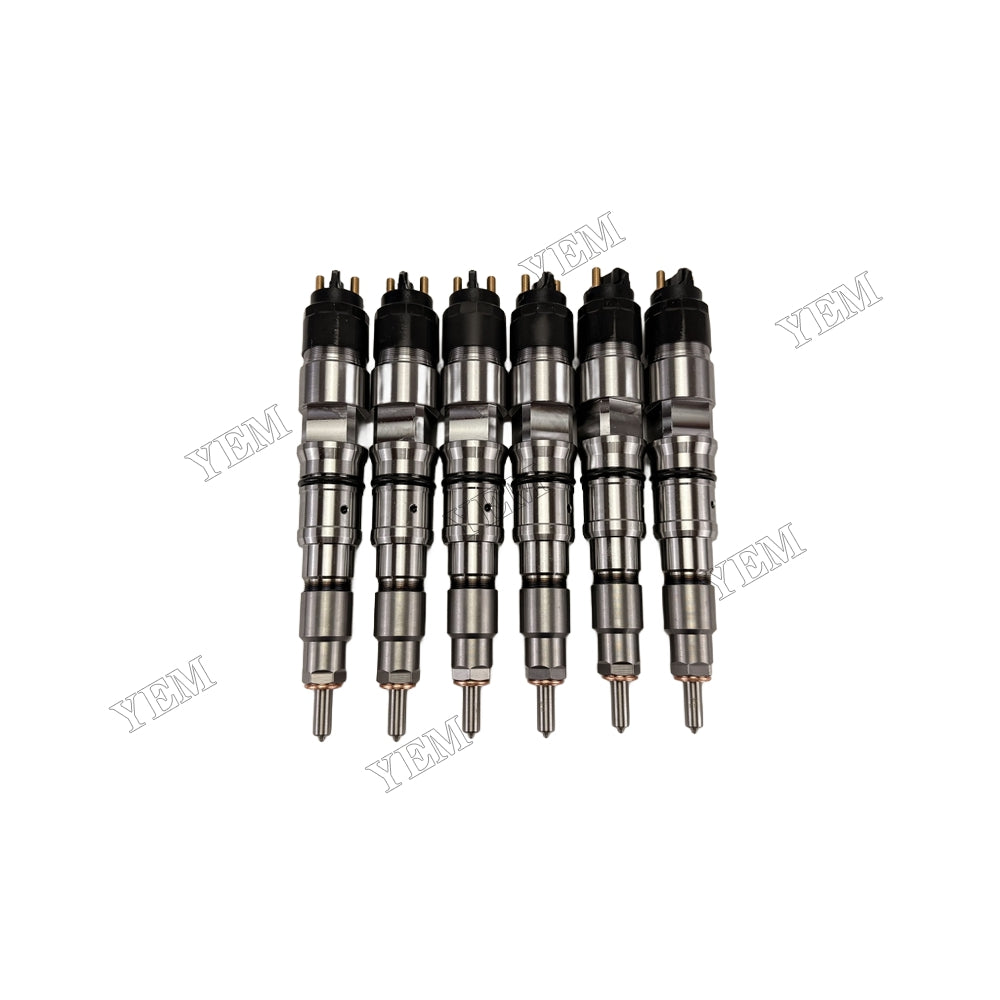 YEM Parts Fuel Injector 65.104017004A for Doosan Engine DL06 Excavator DX140LC DX160LC