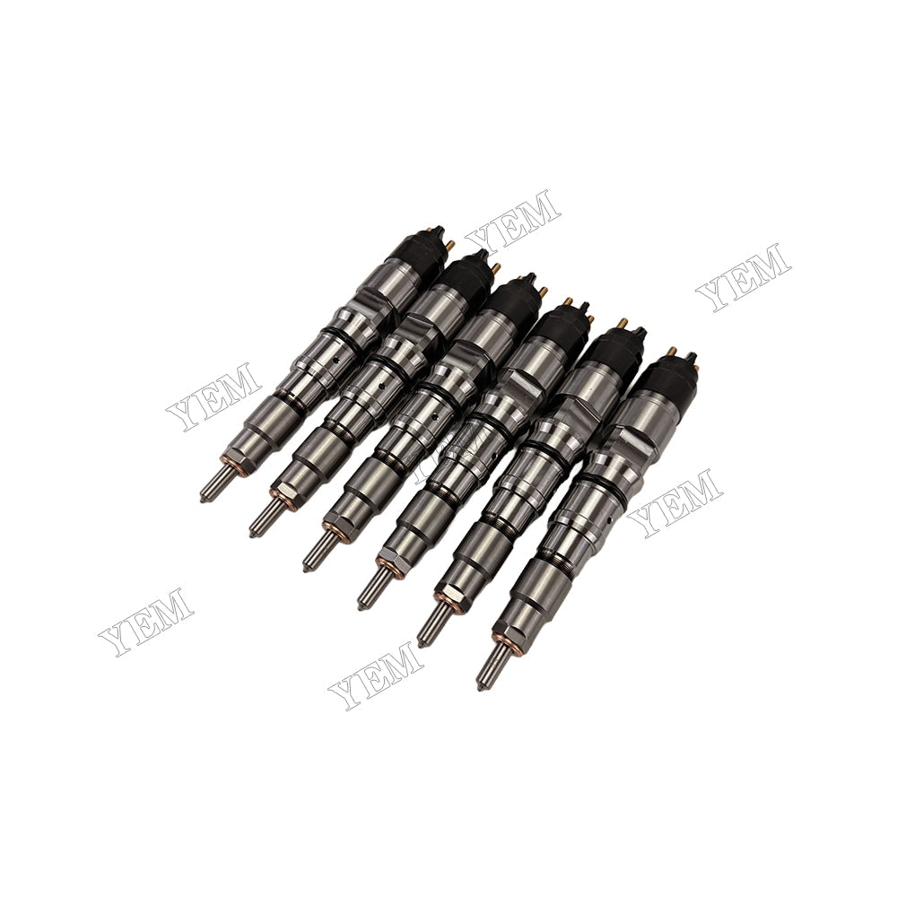 YEM Parts Fuel Injector 65.104017004A for Doosan Engine DL06 Excavator DX140LC DX160LC For Doosan