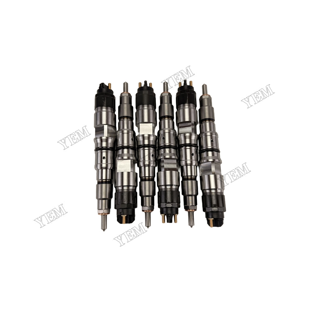 YEM Parts Fuel Injector 65.104017004A for Doosan Engine DL06 Excavator DX140LC DX160LC For Doosan